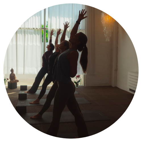 Flow 2 er et yoga hold for dig der har prøvet yoga før og kender lidt til de forskellige stillinger, det er en dynamisk yogaklasse, hvor øvelserne sammensættes i et flydende program, så kroppen varmes op til at komme ud i de forskellige stræk/stillinger.